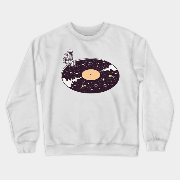 Cosmic Sound Crewneck Sweatshirt by enkeldika2
